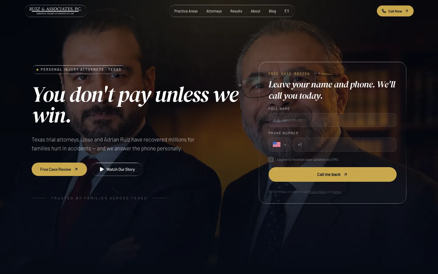 Ruiz & Associates website